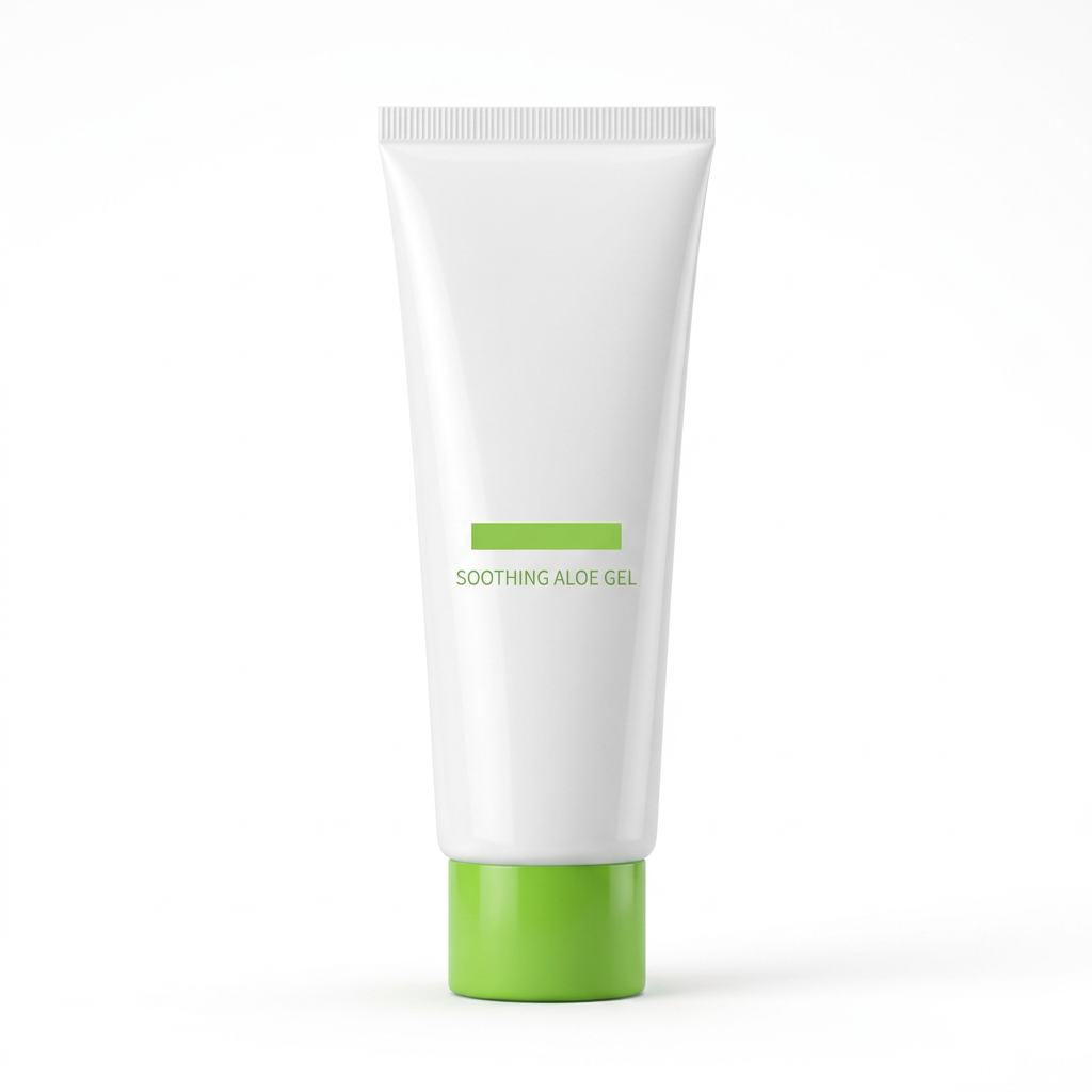 Soothing Aloe Gel | A Fresh White & Green Skincare Essential for Simple Routines and Everyday Self-Care