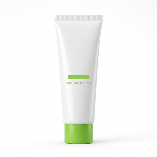 Soothing Aloe Gel | A Fresh White & Green Skincare Essential for Simple Routines and Everyday Self-Care