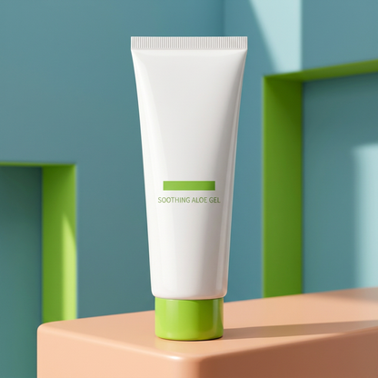 Soothing Aloe Gel | A Fresh White & Green Skincare Essential for Simple Routines and Everyday Self-Care