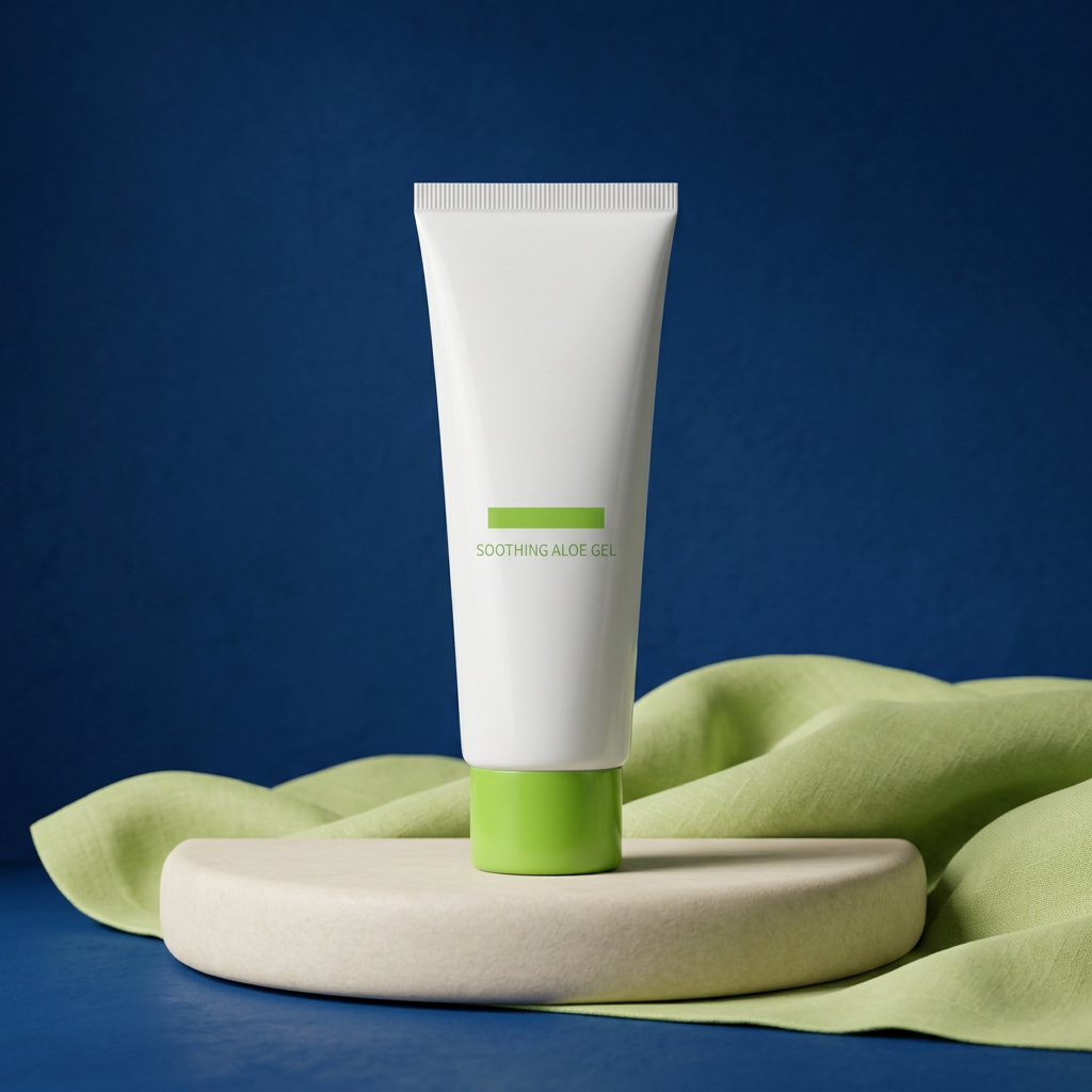 Soothing Aloe Gel | A Fresh White & Green Skincare Essential for Simple Routines and Everyday Self-Care
