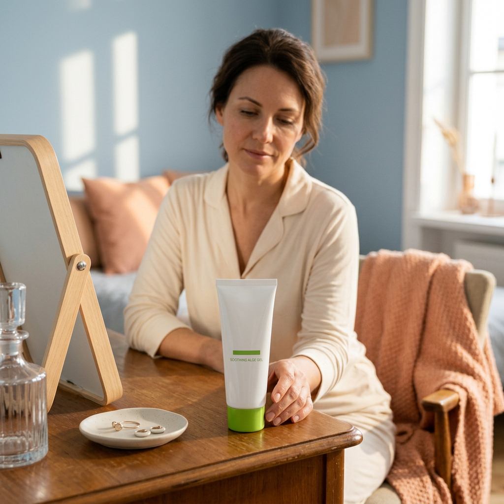 Soothing Aloe Gel | A Fresh White & Green Skincare Essential for Simple Routines and Everyday Self-Care
