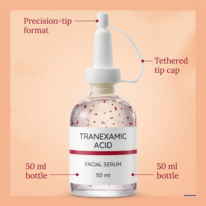 50 ml bottle nozzle and tethered cap packaging details