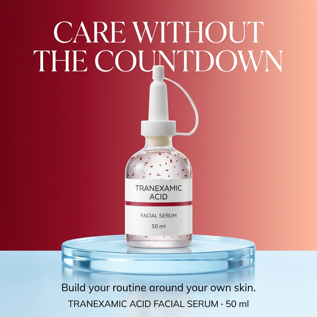 Care without the countdown serum detail graphic